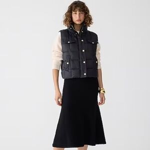 J. Crew Black Sweater Skirt